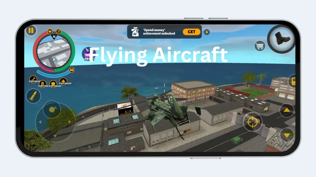 Rope Hero 2 Mod APK 7 Flying Aircraft