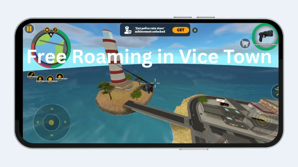 Rope Hero 2 Mod APK 6 Free Roaming in Vice Town