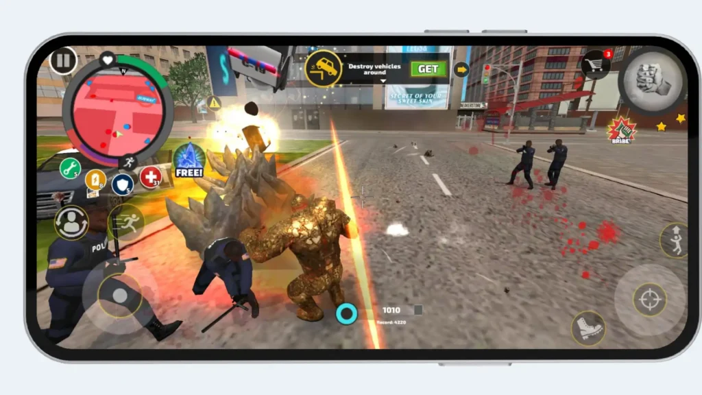 Rope Hero Mod APK 1 Wear Special Suit