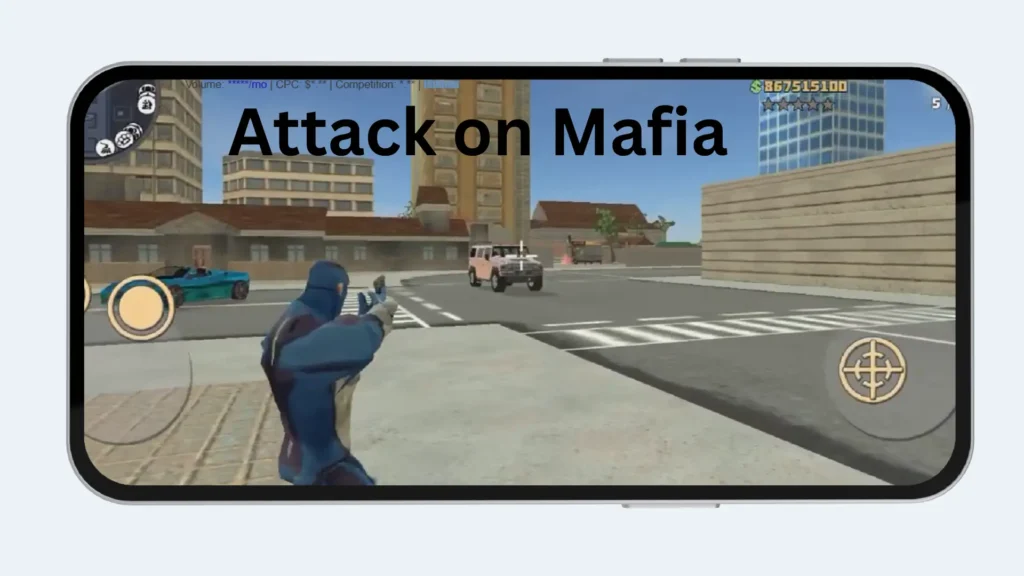 Rope Hero Vice Town Old Version 2 Attack on Mafia