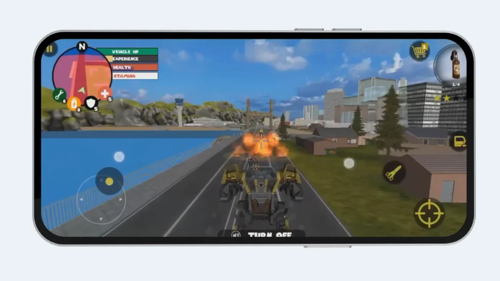 Rope Hero Vice Town Old Version 1 Exclusive Features