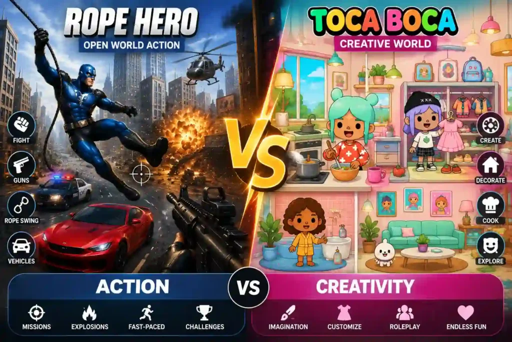 Game Comparison Game Comparison