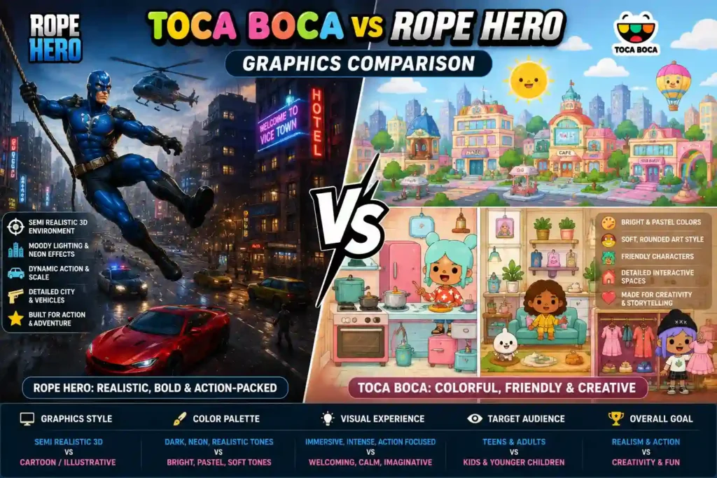 Graphic Comparison Graphic Comparison