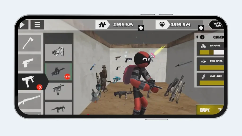 Unlocked All Weapons
