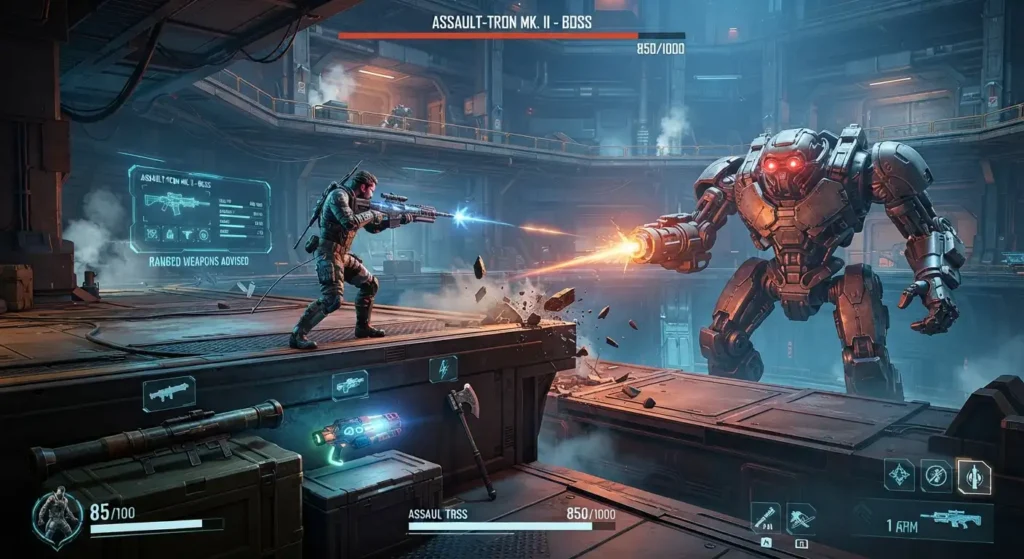Best Weapons Against the Robot Boss Best Weapons Against the Robot Boss