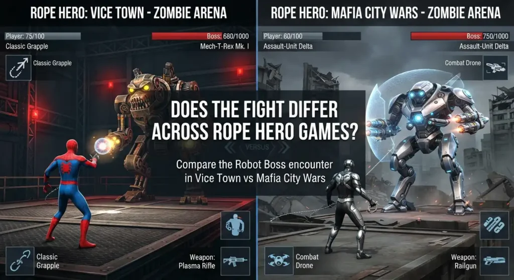 Fight Differ Across Rope Hero Games Fight Differ Across Rope Hero Games